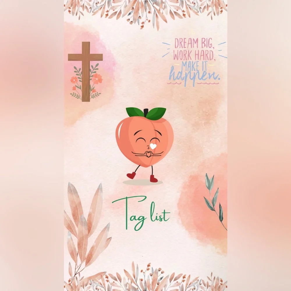 Tag List For Live Shows🍑 - Picture 1 of 1